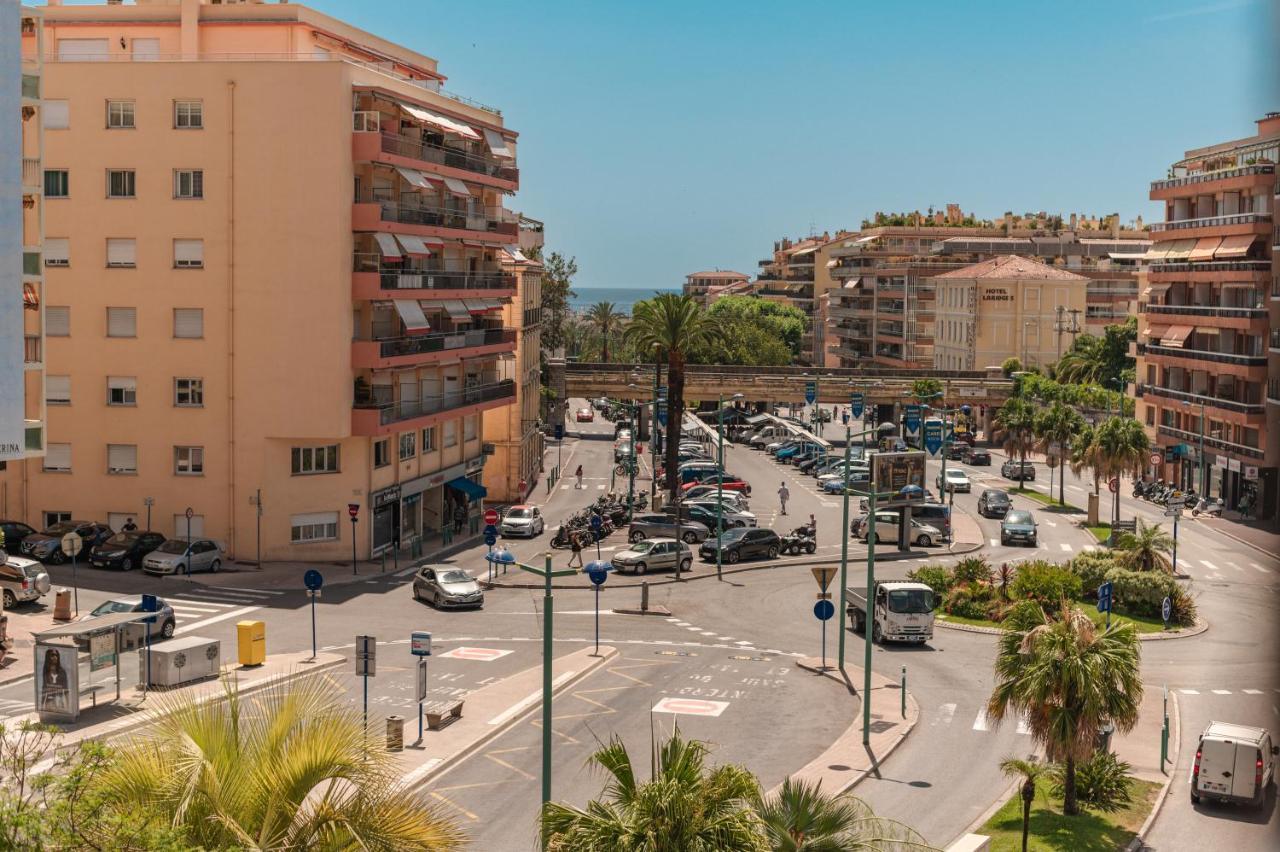 L'Alhambra, Cosy 2 Pieces Au Centre Ville De Menton Exteriör bild